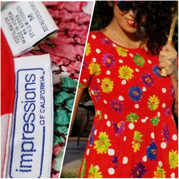 🔮SOLD🔮 VTG cute sundress/maternity dress - Picture 4 of 4